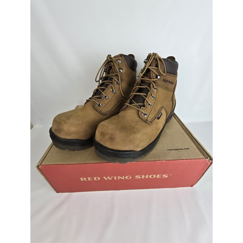 Red Wing King Toe 12 OD US Brown Waterproof EH Leather Work Boots Mens 2240